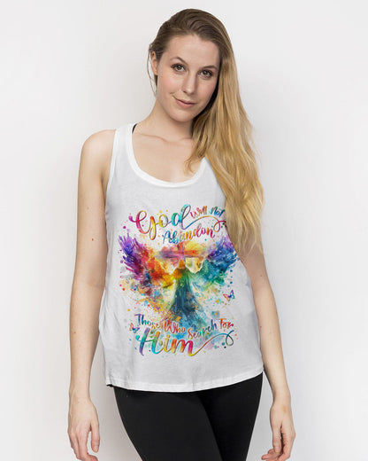 God Will Not Abandon Those Who Search For Him Women's All Over Print Shirt - Yhln1403244, easychoo.com