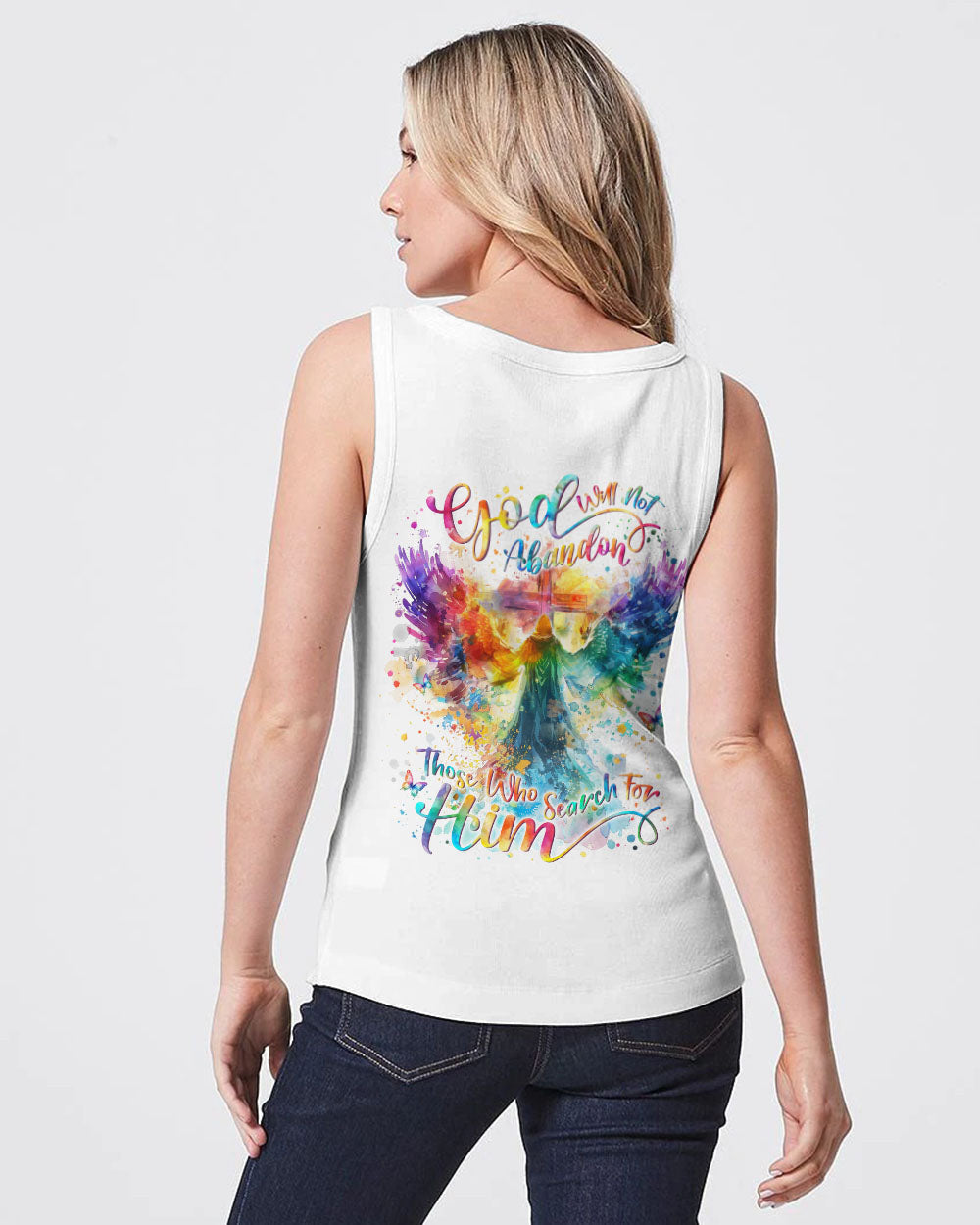 God Will Not Abandon Those Who Search For Him Women's All Over Print Shirt - Yhln1403244, easychoo.com