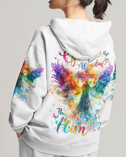 God Will Not Abandon Those Who Search For Him Women's All Over Print Shirt - Yhln1403244, easychoo.com