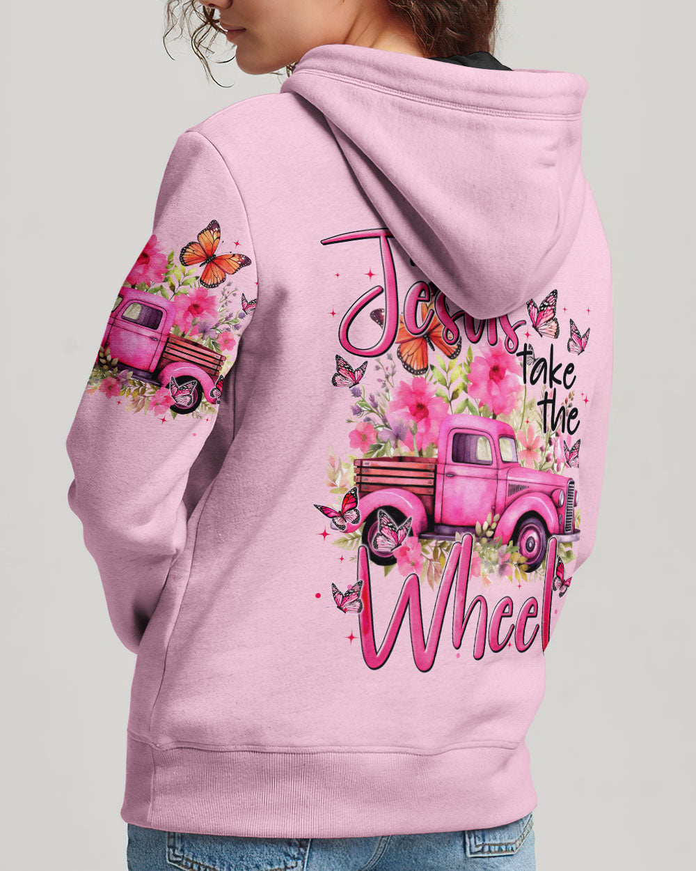 Jesus Take The Wheel Women's All Over Print Shirt - Tytm2912231, easychoo.com