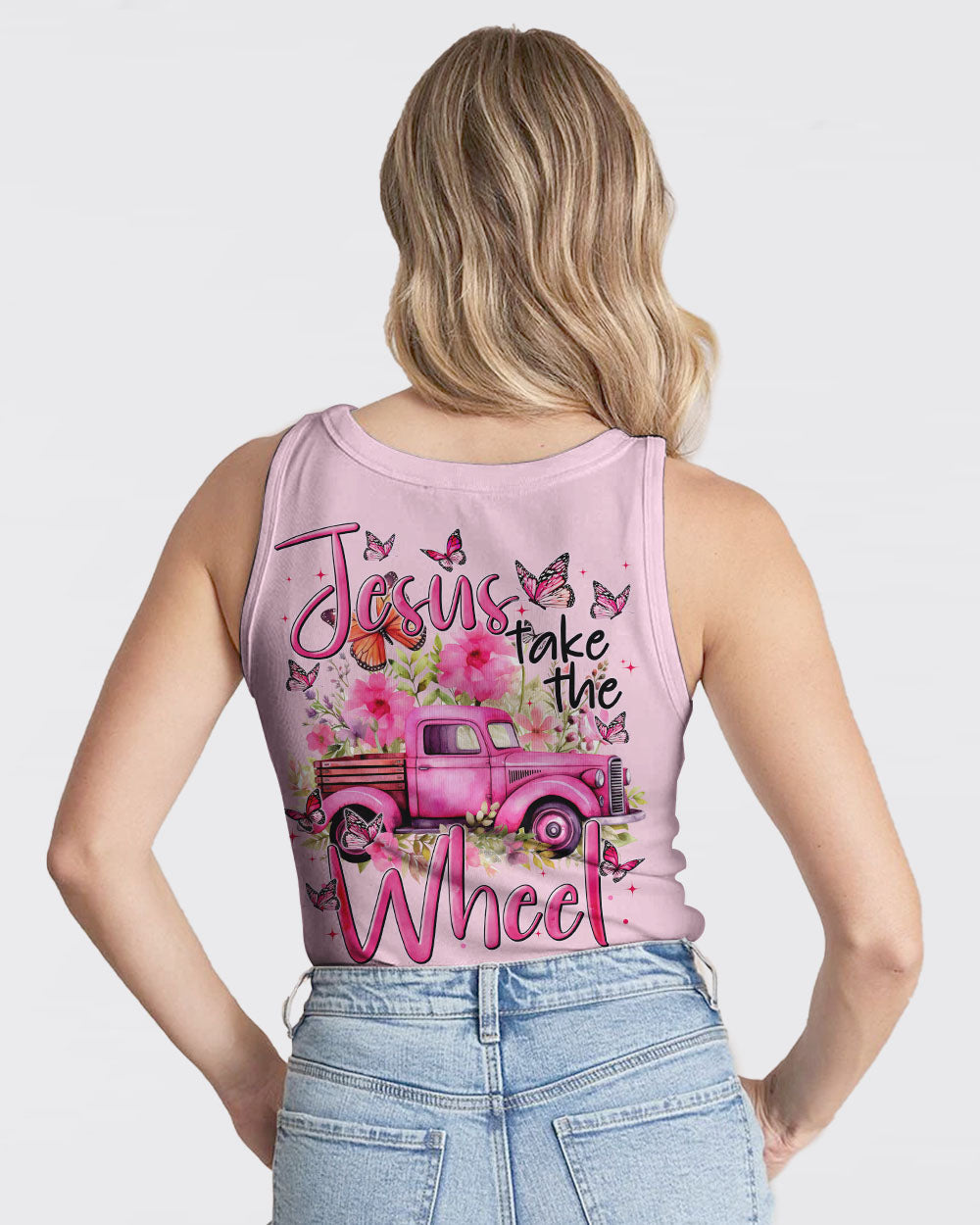 Jesus Take The Wheel Women's All Over Print Shirt - Tytm2912231, easychoo.com