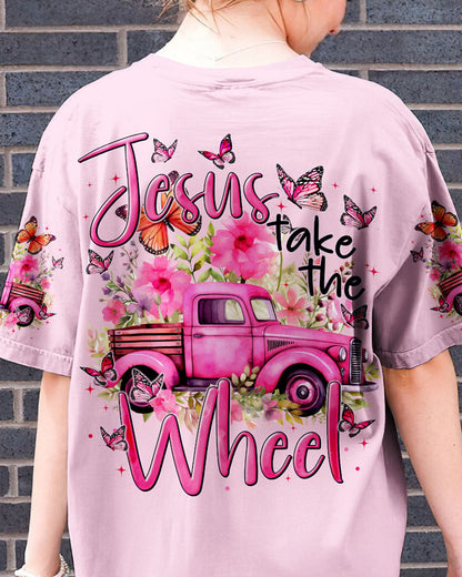 Jesus Take The Wheel Women's All Over Print Shirt - Tytm2912231, easychoo.com