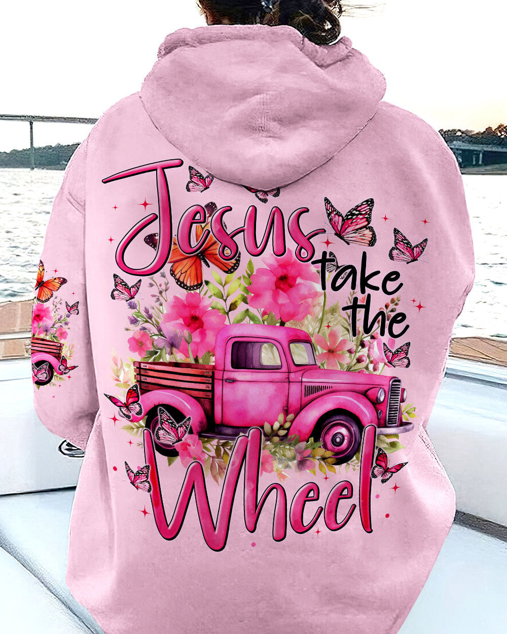 Jesus Take The Wheel Women's All Over Print Shirt - Tytm2912231, easychoo.com