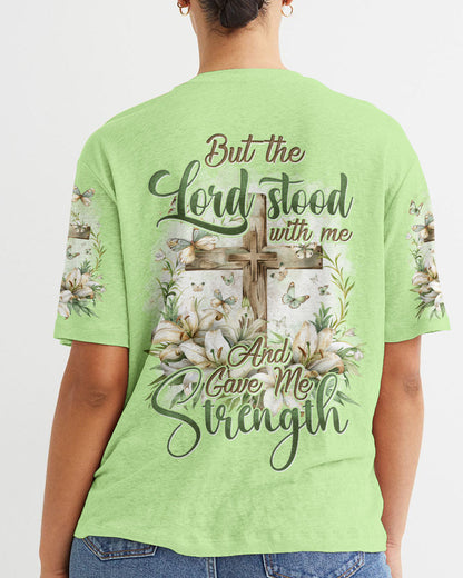 Lord Stood With Me Women's All Over Print Shirt - Tytd2303242, easychoo.com