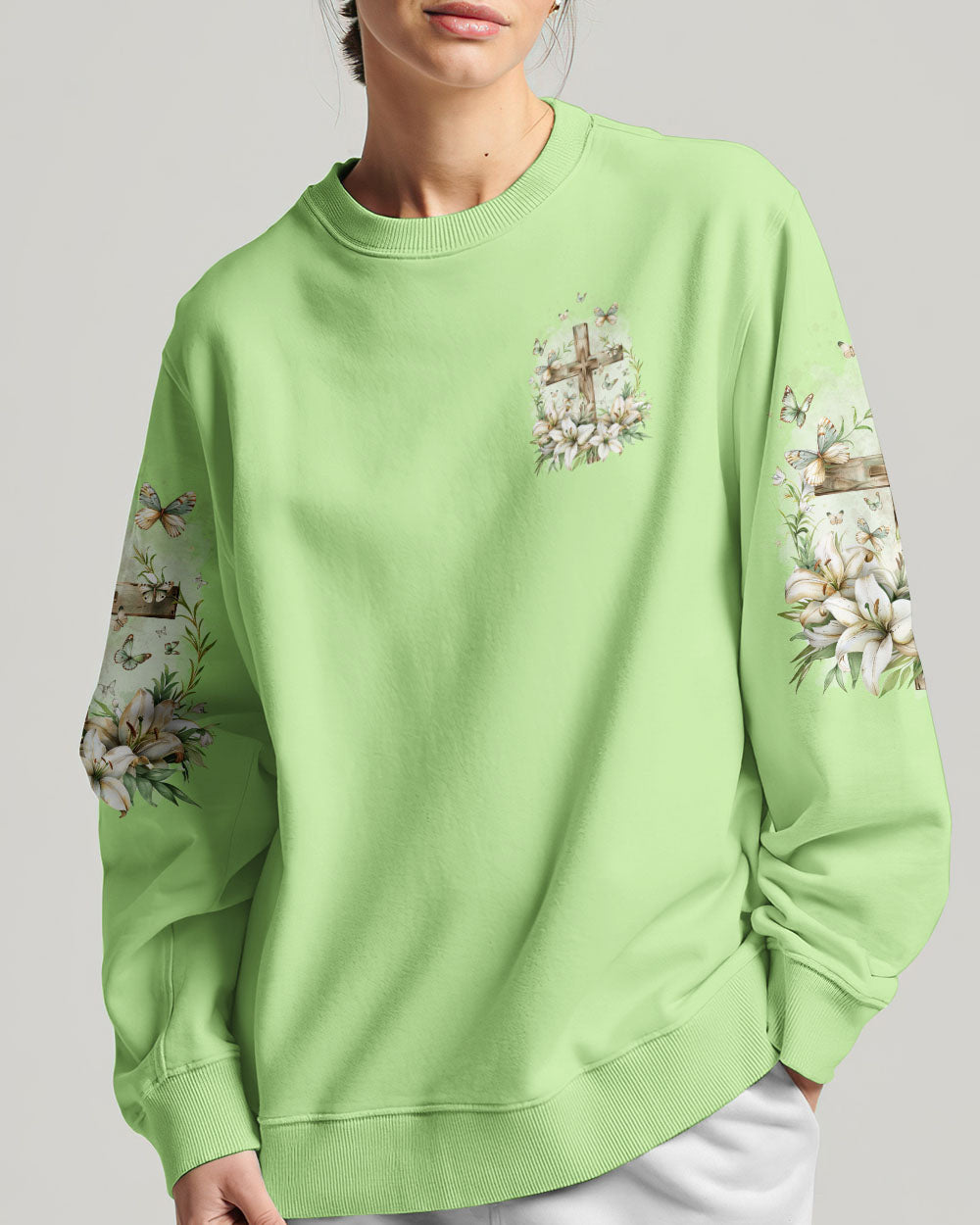 Lord Stood With Me Women's All Over Print Shirt - Tytd2303242, easychoo.com