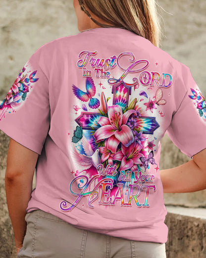 Trust In The Lord Women's All Over Print Shirt - Tyqy1811232, easychoo.com