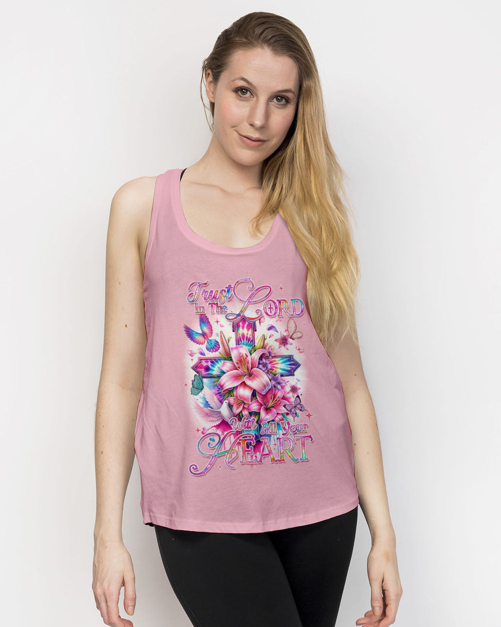 Trust In The Lord Women's All Over Print Shirt - Tyqy1811232, easychoo.com