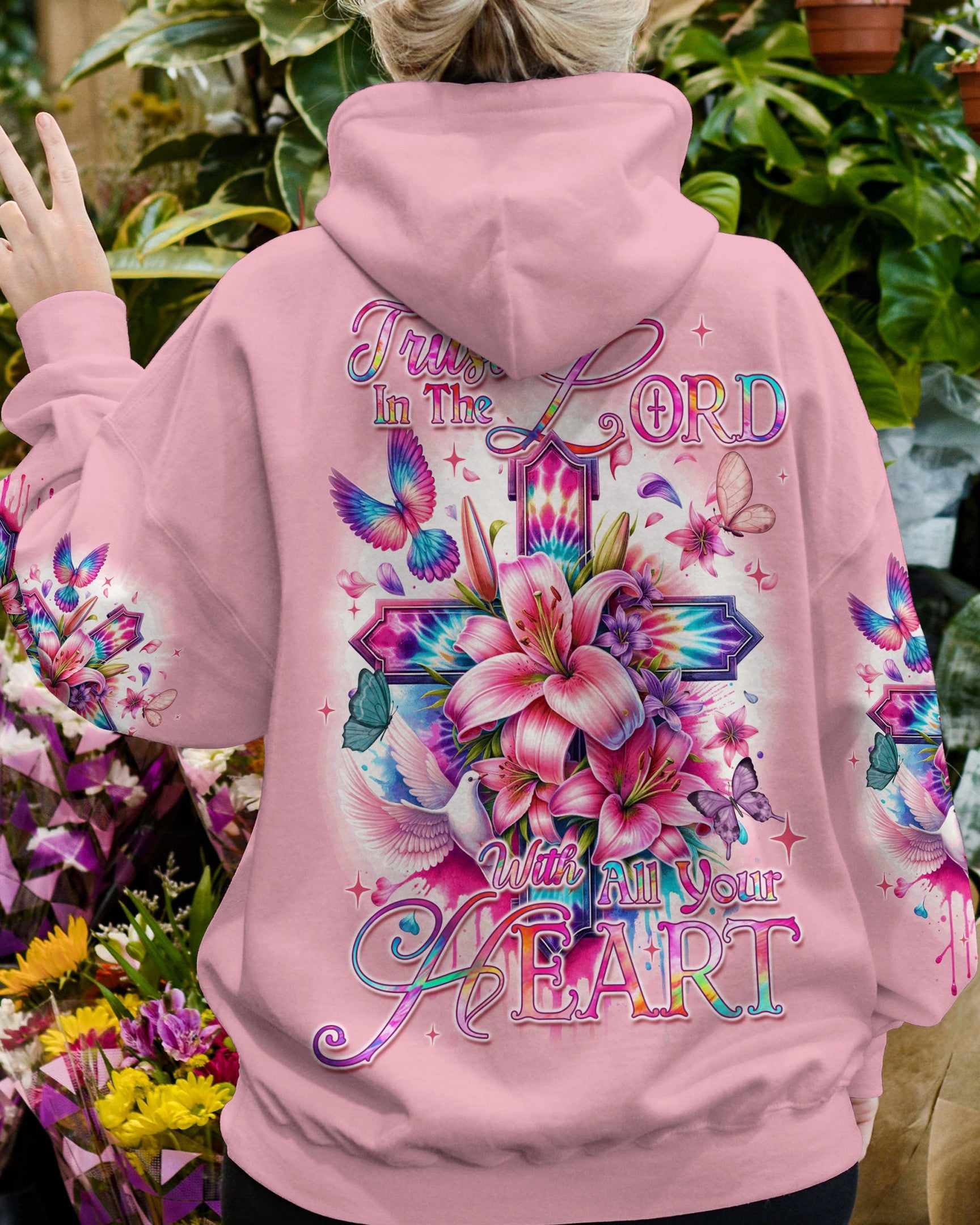 Trust In The Lord Women's All Over Print Shirt - Tyqy1811232, easychoo.com