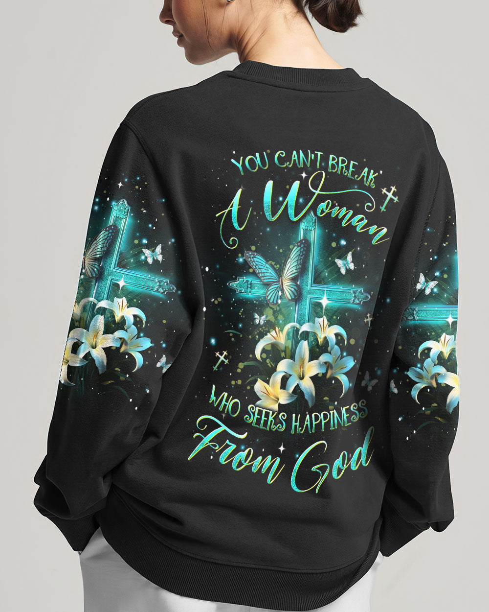 You Can't Break A Woman Who Seeks Women's All Over Print Shirt - Yhdu1411234, easychoo.com