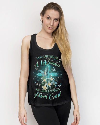 You Can't Break A Woman Who Seeks Women's All Over Print Shirt - Yhdu1411234, easychoo.com