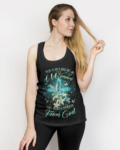 You Can't Break A Woman Who Seeks Women's All Over Print Shirt - Yhdu1411234, easychoo.com