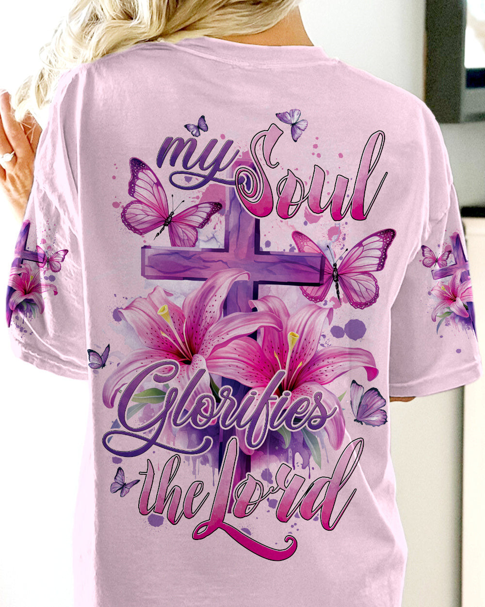My Soul Gloriflies The Lord Women's All Over Print Shirt - Tytd0302241, easychoo.com