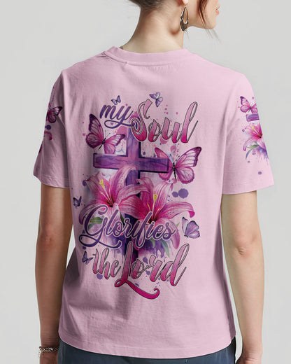 My Soul Gloriflies The Lord Women's All Over Print Shirt - Tytd0302241, easychoo.com