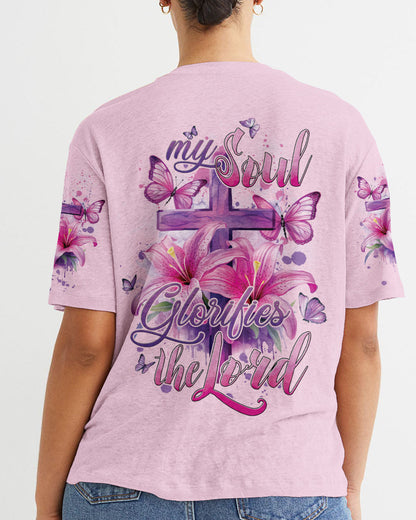 My Soul Gloriflies The Lord Women's All Over Print Shirt - Tytd0302241, easychoo.com