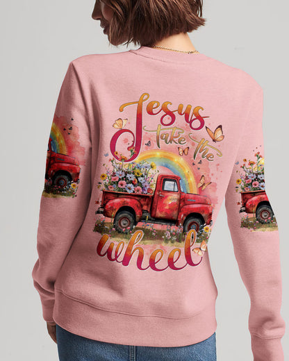Jesus Take The Wheel Women's All Over Print Shirt - Tytd0203241, easychoo.com