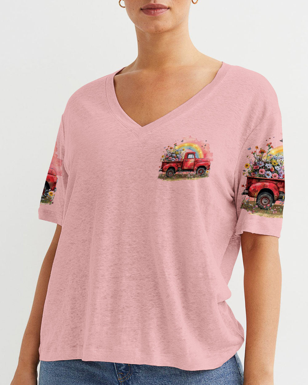 Jesus Take The Wheel Women's All Over Print Shirt - Tytd0203241, easychoo.com