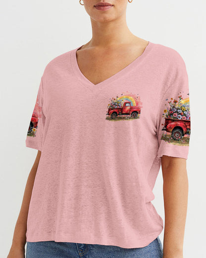 Jesus Take The Wheel Women's All Over Print Shirt - Tytd0203241, easychoo.com