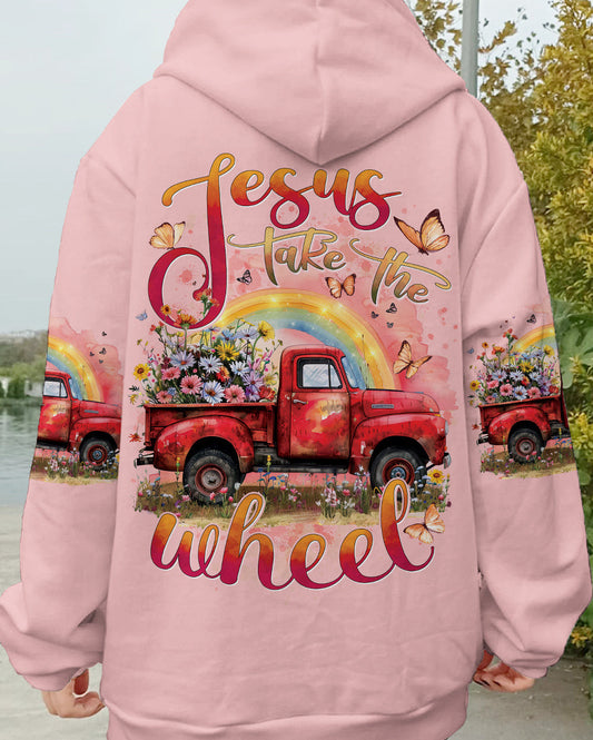 Jesus Take The Wheel Women's All Over Print Shirt - Tytd0203241, easychoo.com