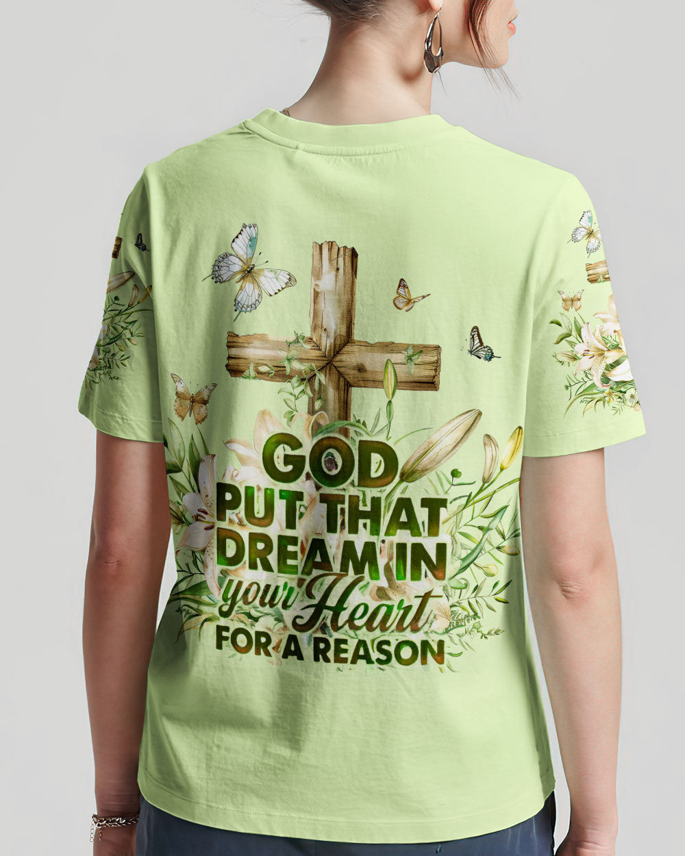 Dream In Your Heart Women's All Over Print Shirt - Ty2603244, easychoo.com