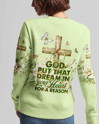 Dream In Your Heart Women's All Over Print Shirt - Ty2603244, easychoo.com