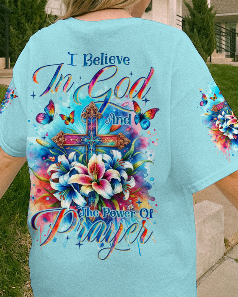 I Believe In God Women's All Over Print Shirt - Tyqy1611233, easychoo.com