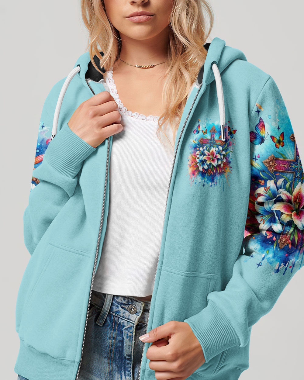 I Believe In God Women's All Over Print Shirt - Tyqy1611233, easychoo.com