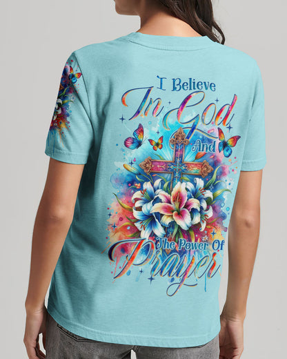 I Believe In God Women's All Over Print Shirt - Tyqy1611233, easychoo.com