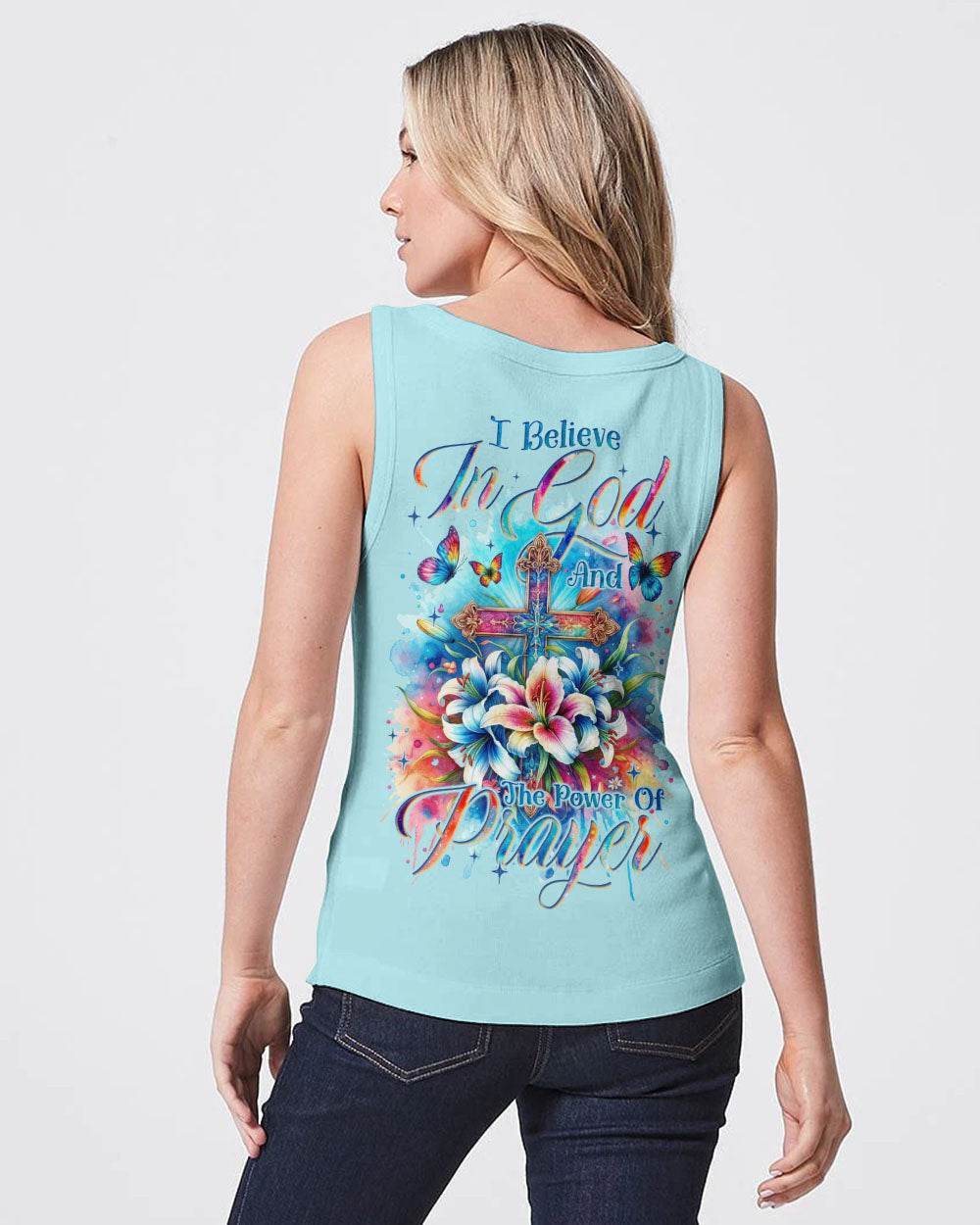 I Believe In God Women's All Over Print Shirt - Tyqy1611233, easychoo.com