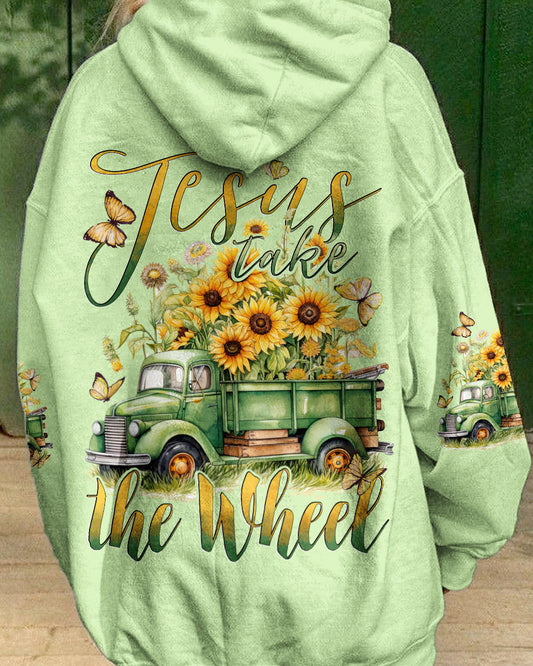 Jesus Take The Wheel Women's All Over Print Shirt - Tytd0412231, easychoo.com