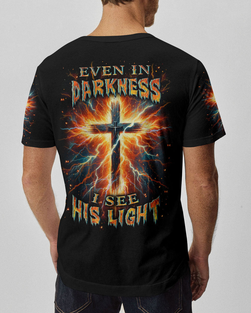 Even In The Darkness Men's All Over Print Shirt - Yhln0104242, easychoo.com