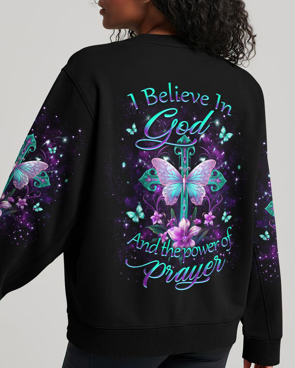 I Believe In God Women's All Over Print Shirt - Yhkd2201242, easychoo.com