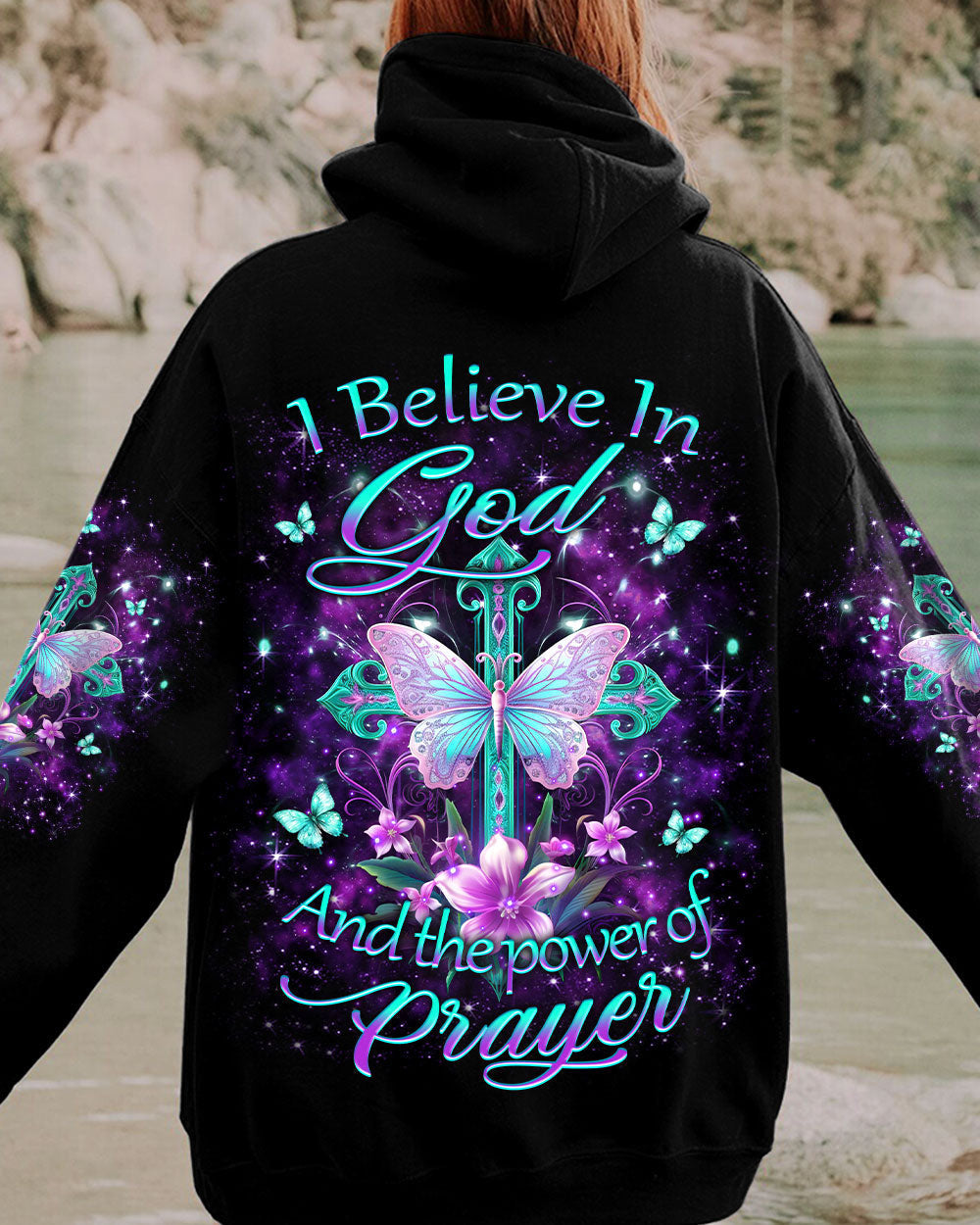I Believe In God Women's All Over Print Shirt - Yhkd2201242, easychoo.com
