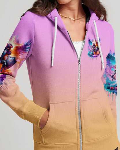 Prayers Can Move Mountains Warrior Wings Women's All Over Print Shirt - Tlnz1612233, easychoo.com