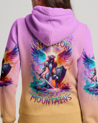 Prayers Can Move Mountains Warrior Wings Women's All Over Print Shirt - Tlnz1612233, easychoo.com