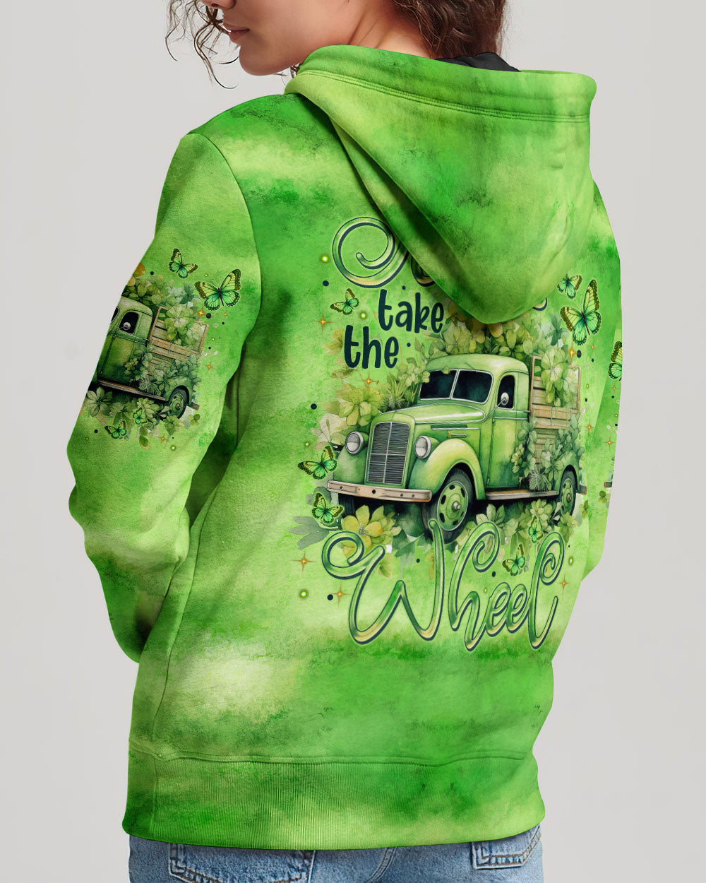 Jesus Take The Wheel Women's All Over Print Shirt - Tytm0501243, easychoo.com