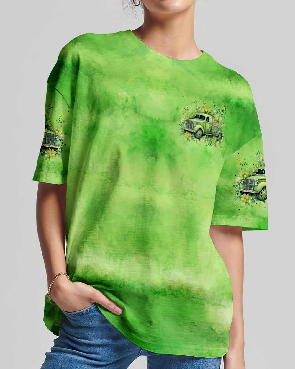 Jesus Take The Wheel Women's All Over Print Shirt - Tytm0501243, easychoo.com