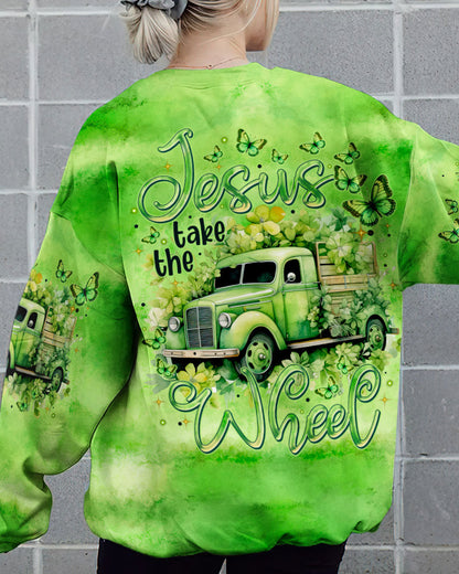 Jesus Take The Wheel Women's All Over Print Shirt - Tytm0501243, easychoo.com