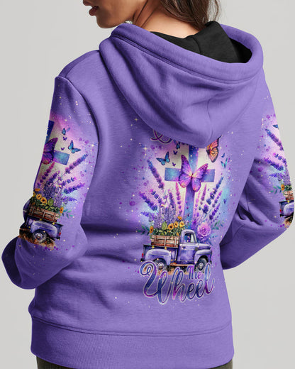 Jesus Take The Wheel Lavender Women's All Over Print Shirt - Tlnt2802243, easychoo.com