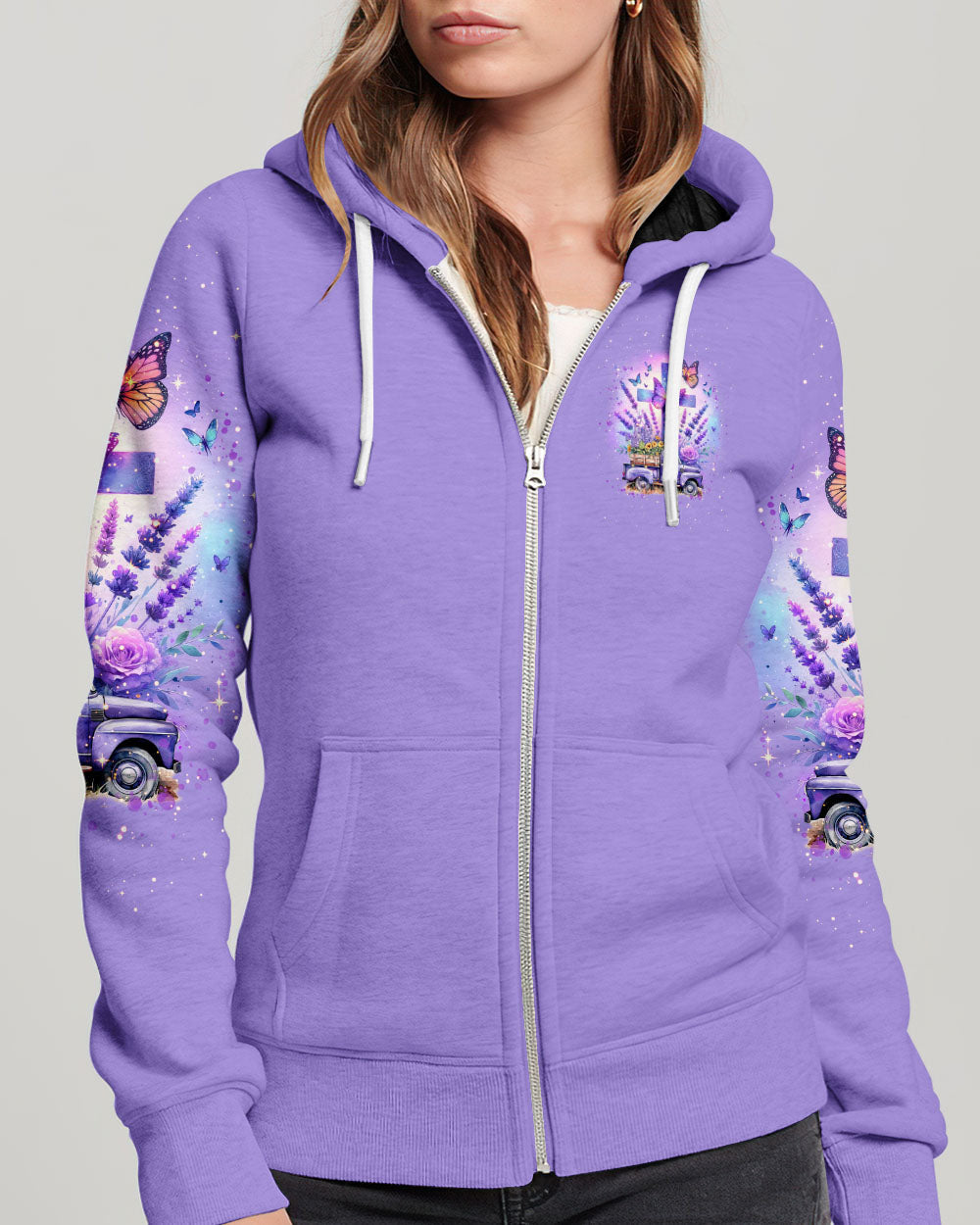 Jesus Take The Wheel Lavender Women's All Over Print Shirt - Tlnt2802243, easychoo.com