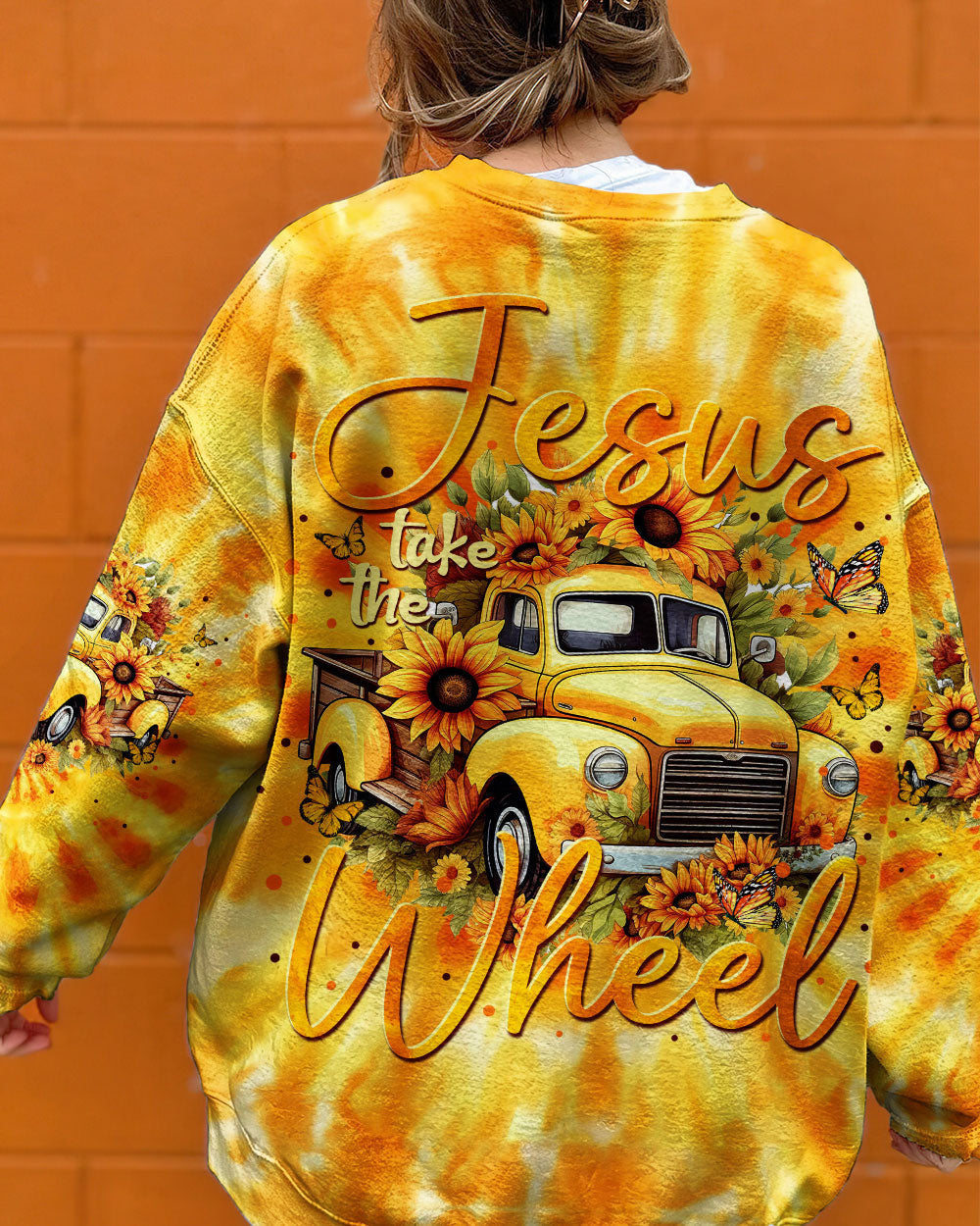 Jesus Take The Wheel Women's All Over Print Shirt - Tytm0512238, easychoo.com