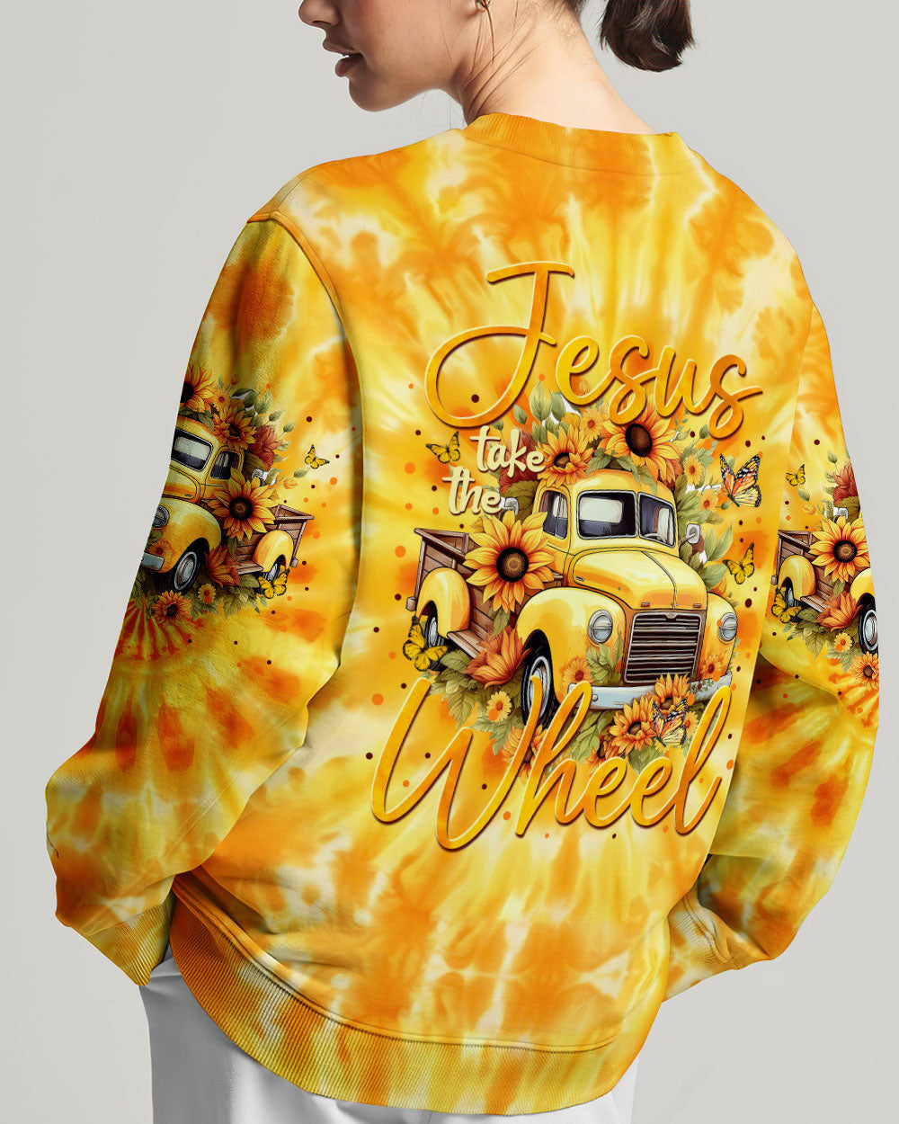 Jesus Take The Wheel Women's All Over Print Shirt - Tytm0512238, easychoo.com
