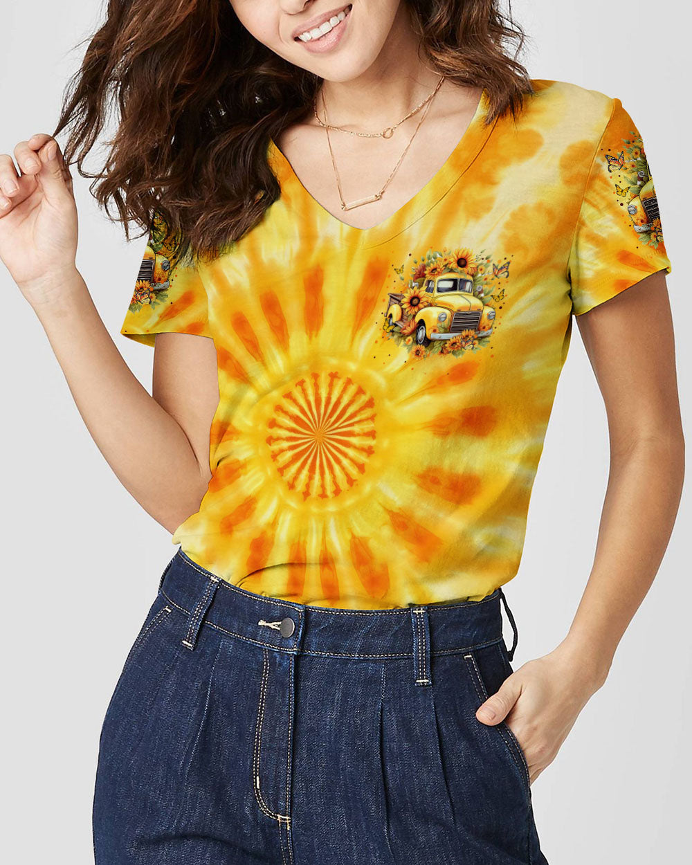 Jesus Take The Wheel Women's All Over Print Shirt - Tytm0512238, easychoo.com