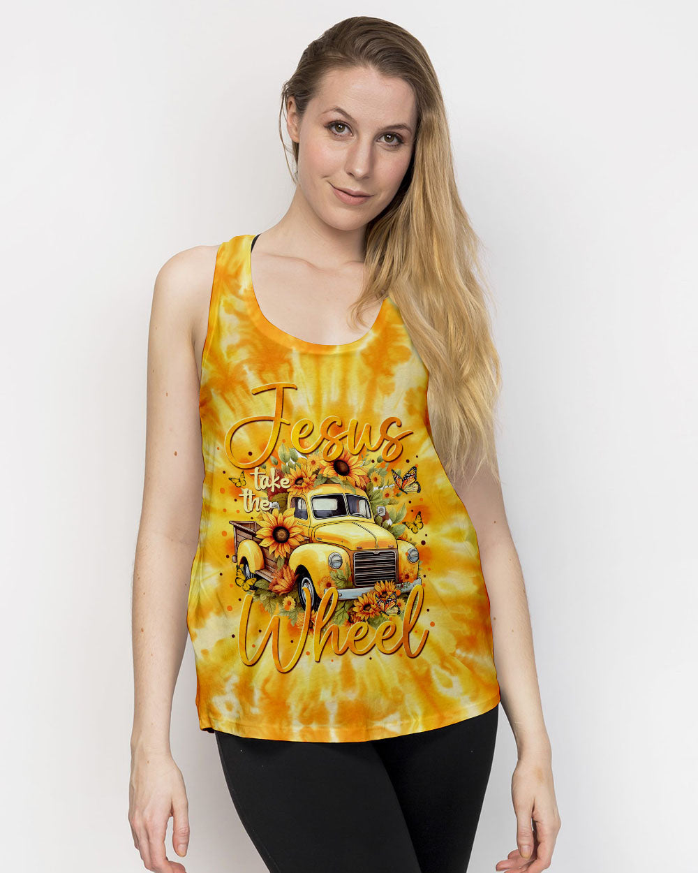 Jesus Take The Wheel Women's All Over Print Shirt - Tytm0512238, easychoo.com