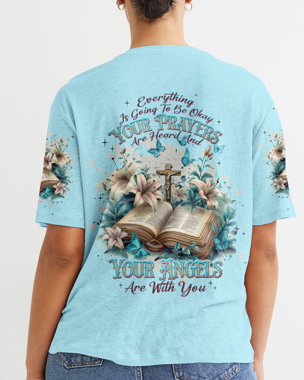 Everything Is Going To Be Okay Women's All Over Print Shirt - Tlnt0404242, easychoo.com