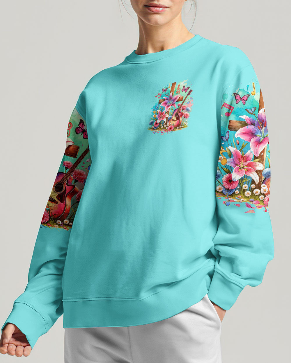 The Lord Is My Strength And My Song Women's All Over Print Shirt - Tyqy0112231, easychoo.com