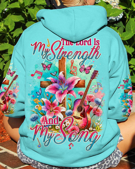 The Lord Is My Strength And My Song Women's All Over Print Shirt - Tyqy0112231, easychoo.com