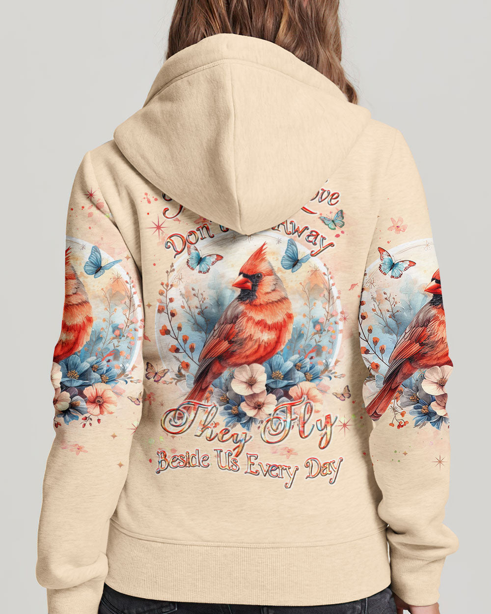 Those We Love Don't Go Away Cardinal Women's All Over Print Shirt - Yhhn1503243, easychoo.com