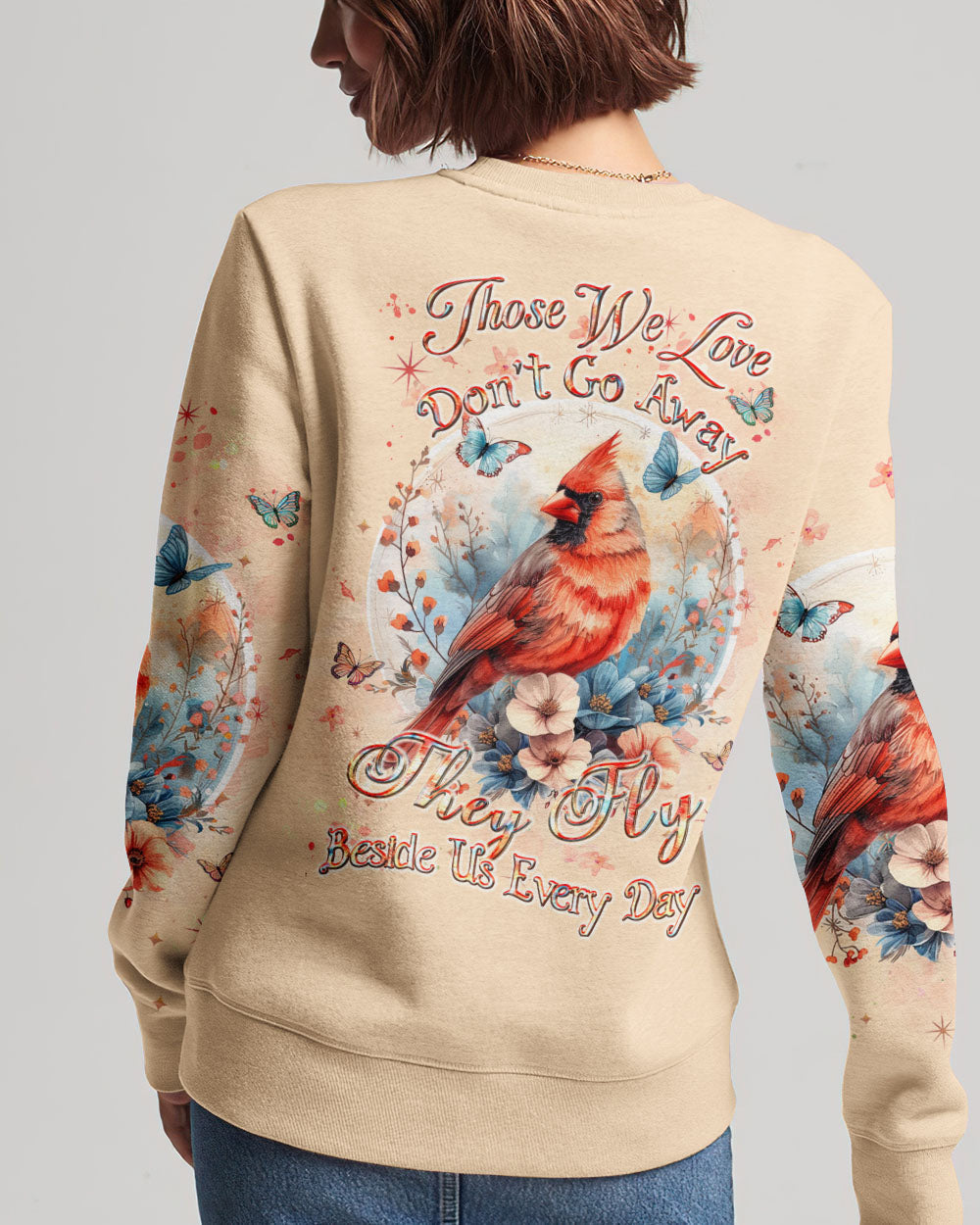 Those We Love Don't Go Away Cardinal Women's All Over Print Shirt - Yhhn1503243, easychoo.com