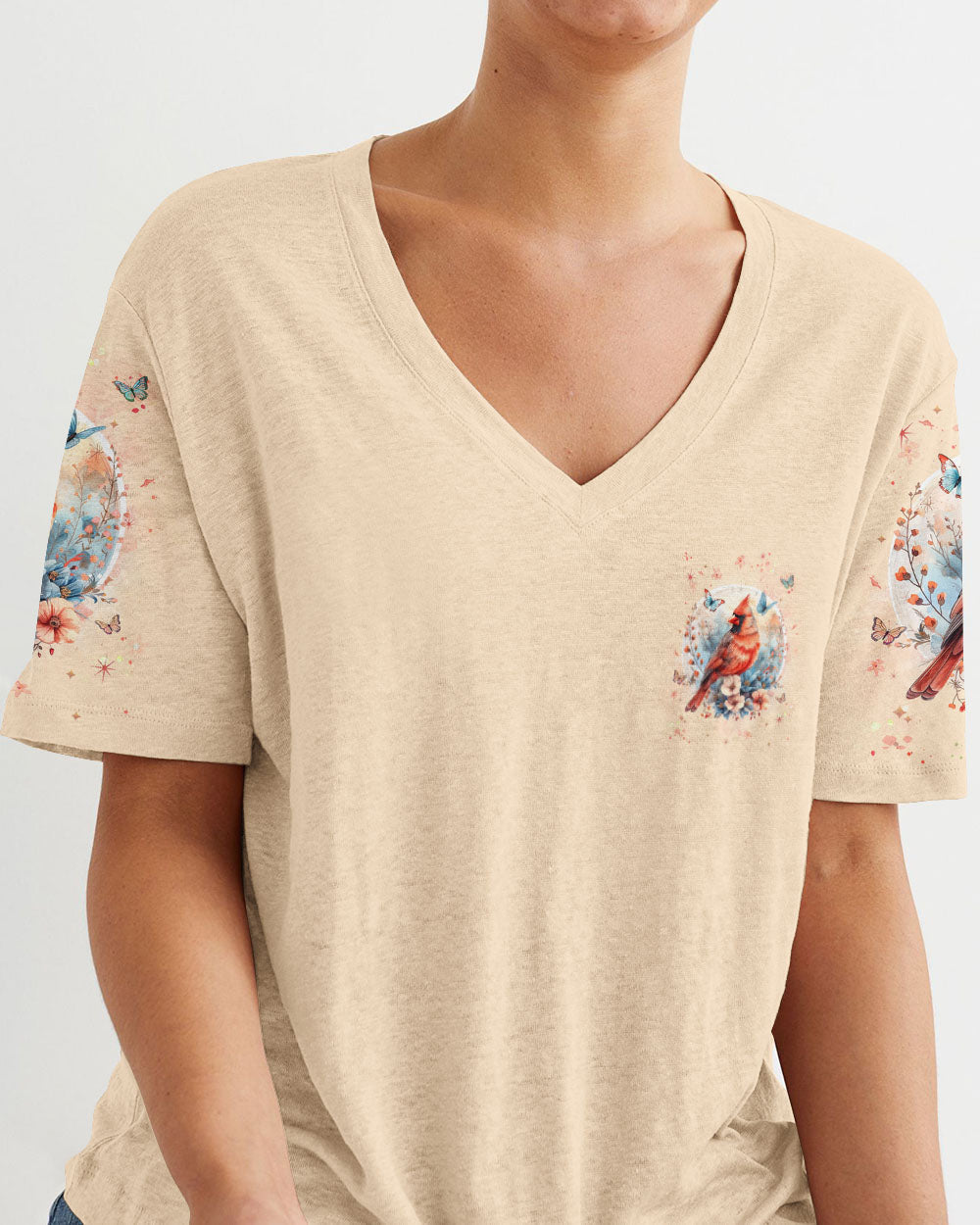 Those We Love Don't Go Away Cardinal Women's All Over Print Shirt - Yhhn1503243, easychoo.com