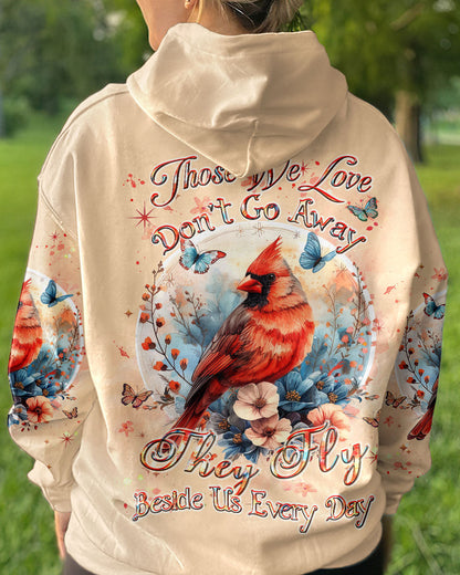Those We Love Don't Go Away Cardinal Women's All Over Print Shirt - Yhhn1503243, easychoo.com